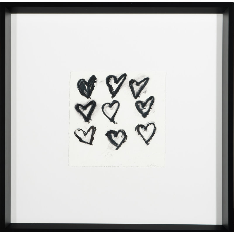 Sealed With Hearts Print by Robert Robinson
