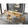Rabideau 72'' Bamboo Solid Wood Dining Table