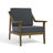 Solid Wood Teak Outdoor Lounge Chairs With Cushion And Arms-114980286-114980287