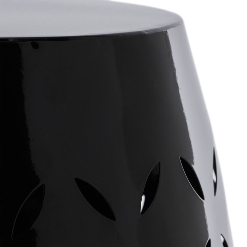 Table d'appoint d'appoint 12 po LILAC, Noir