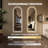 Freestanding LED Full-length Mirror with Front and Backlight