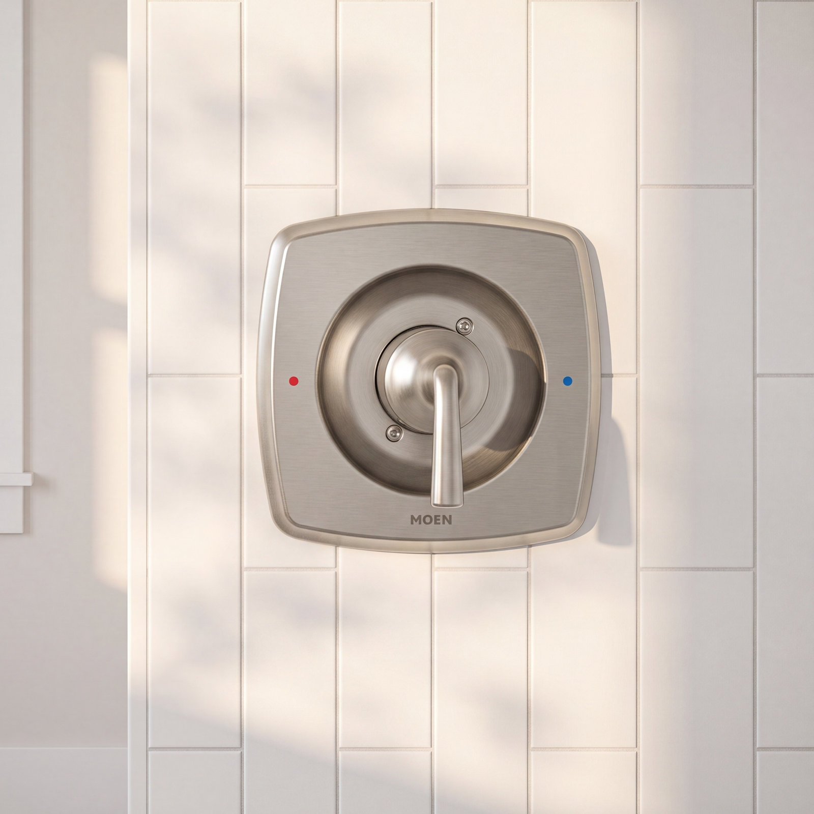 Genta LX Posi-Temp Shower Valve Trim Kit, Brushed Nickel