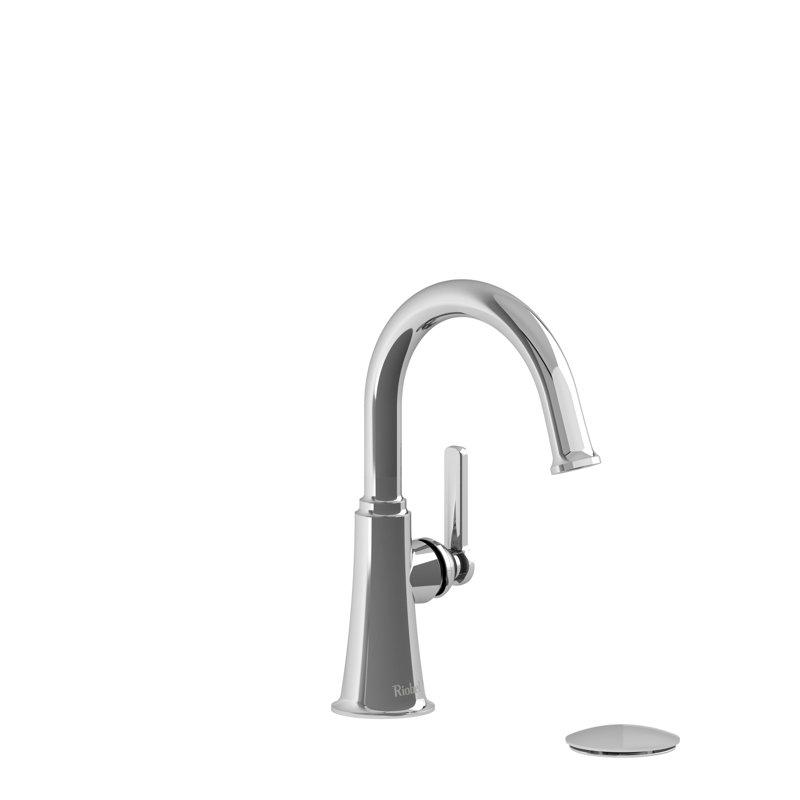 Robinet de salle de bain à poignée simple avec drain Momenti ™, Chrome