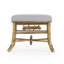 Aline Upholstered Vanity Stool