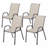 Outdoor Chairs Set Of 4,Stackable Chairs-838440375