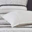 Housse de couette en coton pour lit double / grand lit - Imprimé chic avec pampilles et garnitures à rayures-117422484