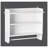3 Piece Tiered Shelf with Towel Bar