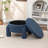 Upholstered Round Storage Ottoman-685145768