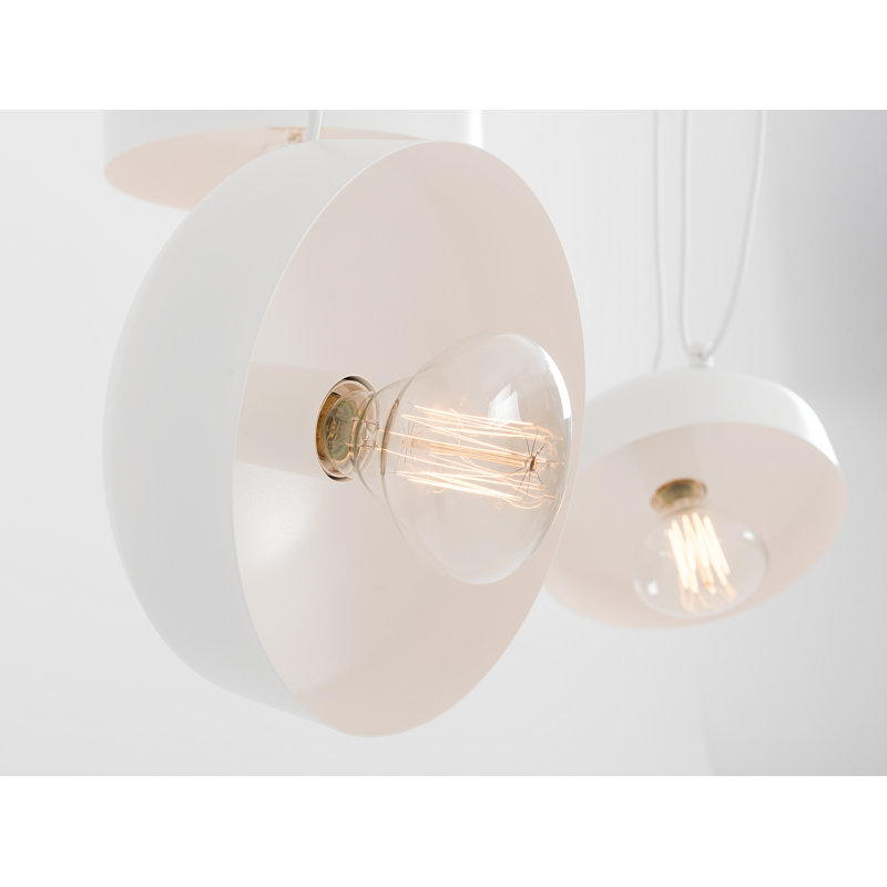Allan 6 - Light Unique/Statement Pendant, White