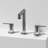 Sterling Widespread 3-Hole Bathroom Faucet, 2-Handle Mid Arc With Lever Handles In Chrome-62211277