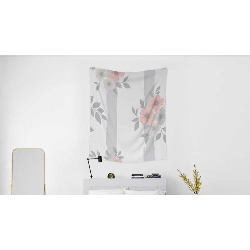 Tapisserie murale, H 60 po x l 51 po x P 0,5 po