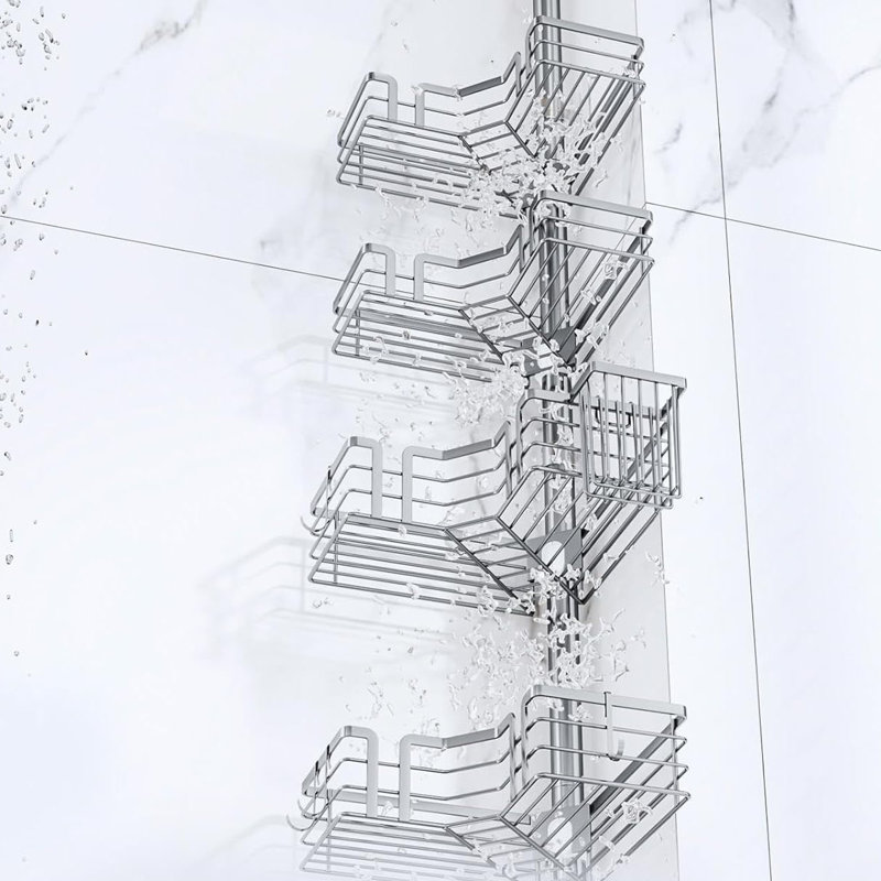 Stainless Steel Bathroom Shelves