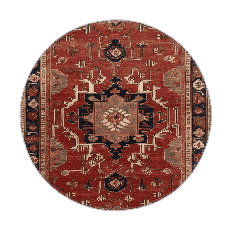 Tapis turc intérieur et extérieur brun, Rectangulaire 8 pi x 10 pi