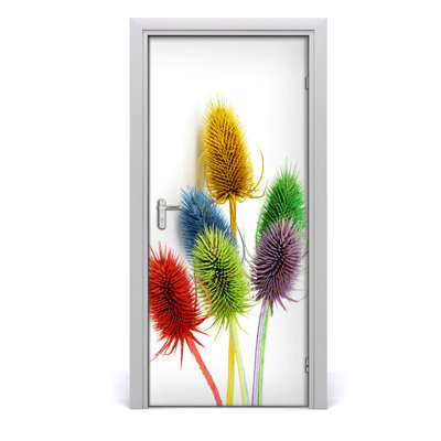 Thistle Door Decal