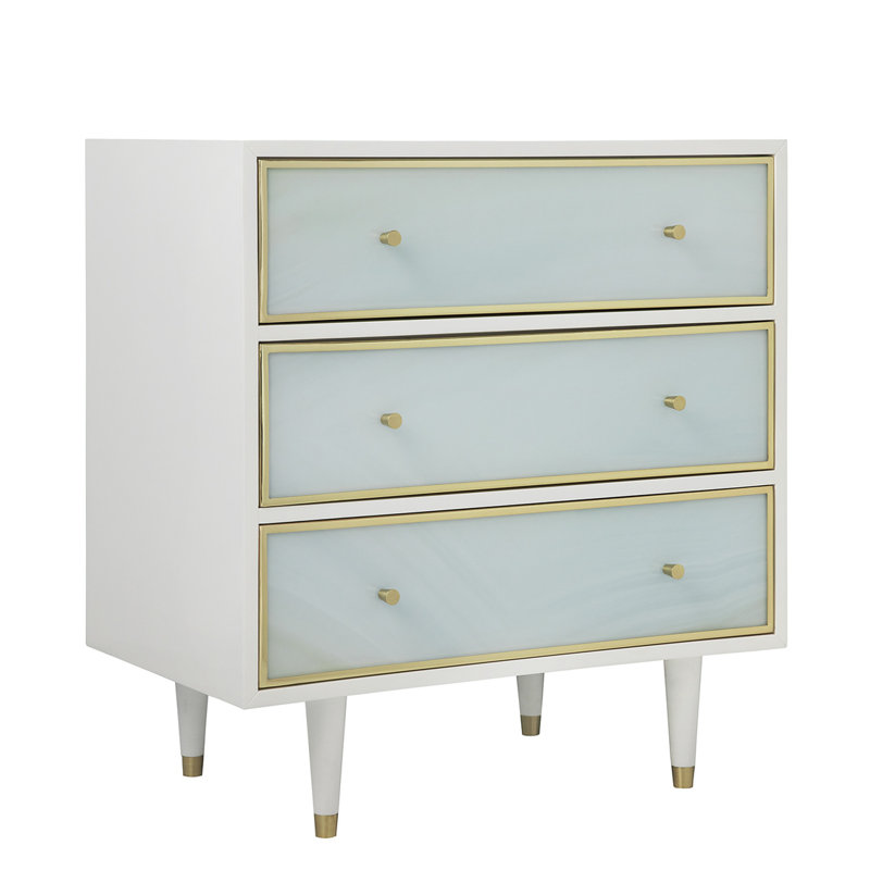 Seaglass 3 - Drawer Nightstand