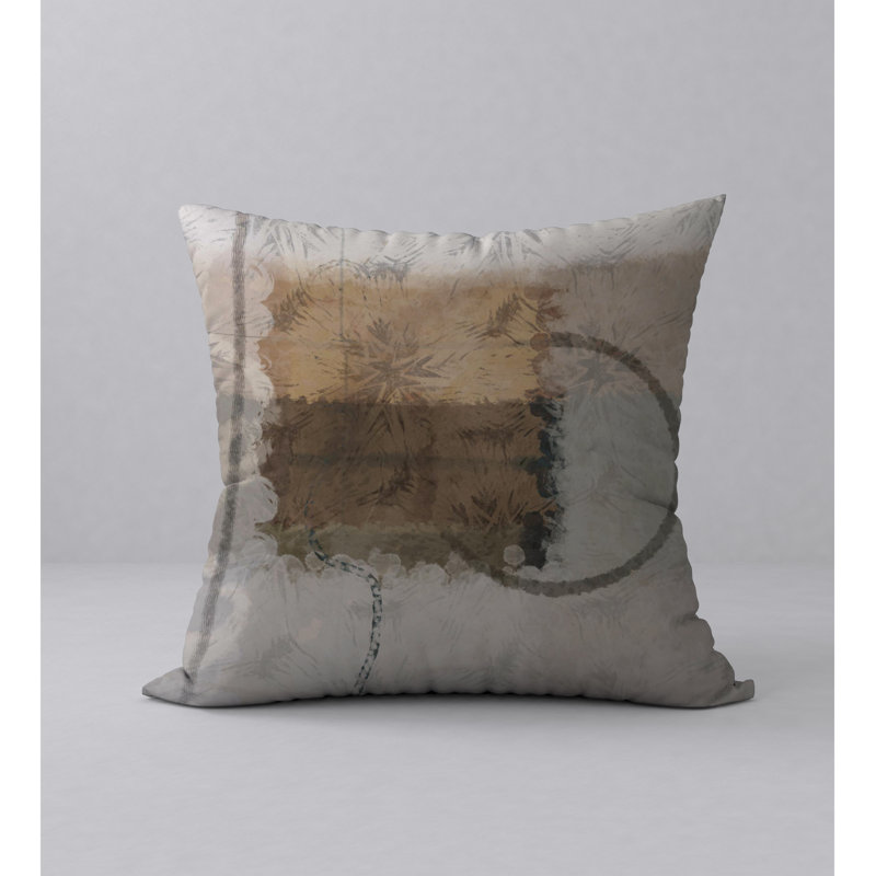 Geometric Reversible Throw Pillow, 20" x 20"