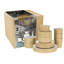 Creatable, 21532, Futuro White Sand, 16-Piece Combination Dinner Set