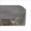 Table basse moderne en acier inoxydable au nickel, texture martelée à la main pour le salon, durable et amp; Élégant-513474461