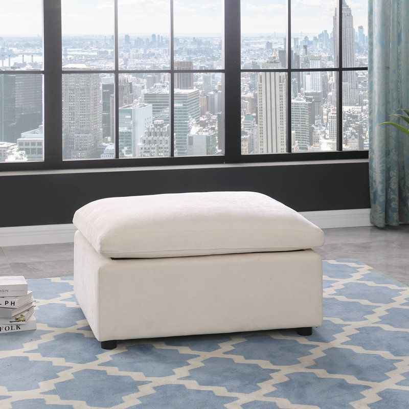 Jalis Upholstered Ottoman