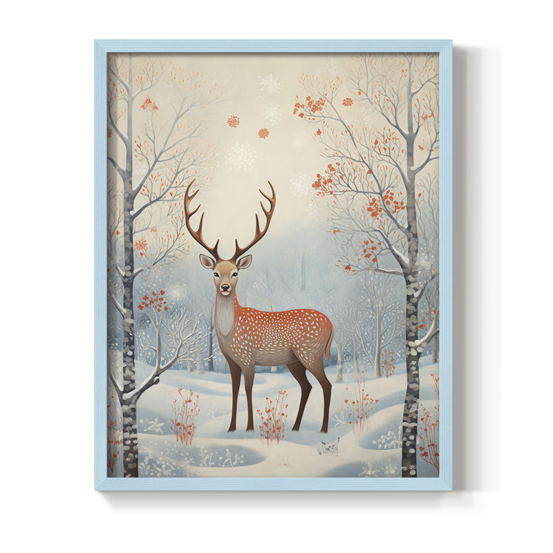 "ANIMALS Series CDLxx", H 11 po x l 9 po, Bleu