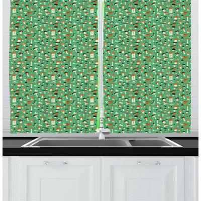 Tailored Kitchen Curtain