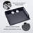 Floating Shelf For Tv Components, Wall Mounted Projector Shelf Metal Entertainment Centre Shelves For Router, Modem, Cable Boxe, Game Console, Dvd Player, Hifi Receiver
