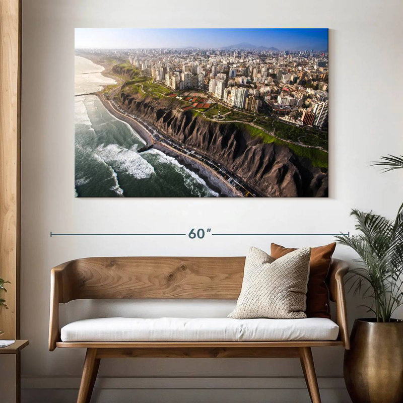 Harpa Lima Peru Coast, 34" H x 51" W