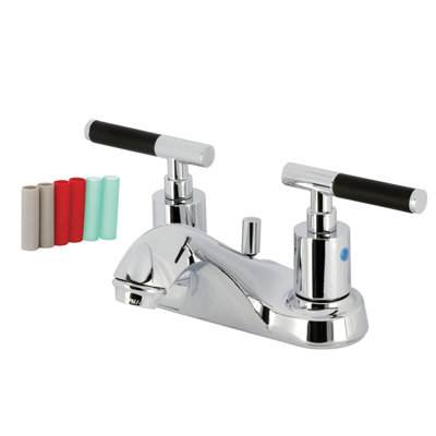 Robinet de salle de bain central Kaiser avec bonde