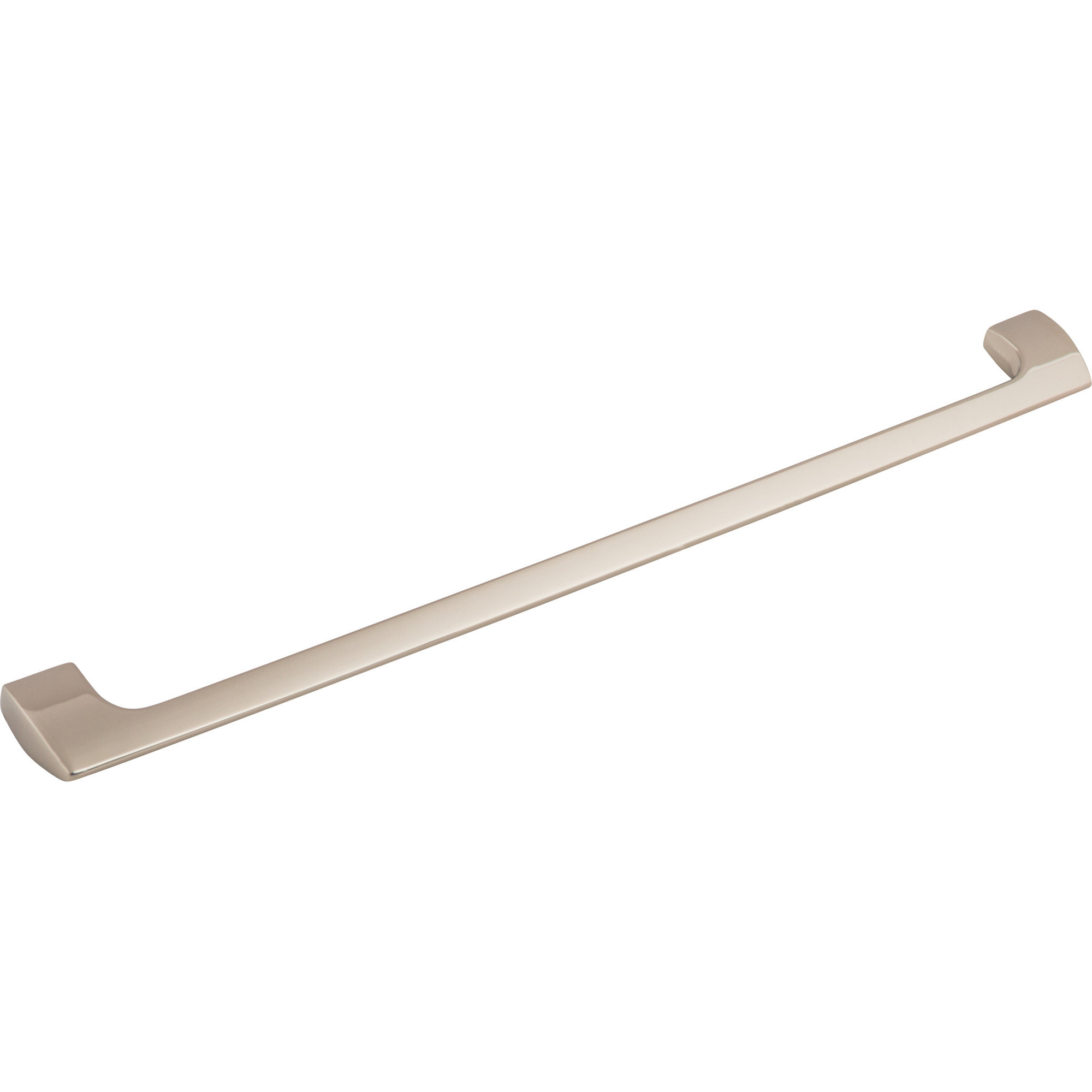 Holland Bar pull, Polished Nickel, 12" Center to Center