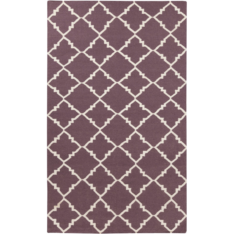Kramer Wool Geometric Indoor Rug, Rectangle 3'6" x 5'6"