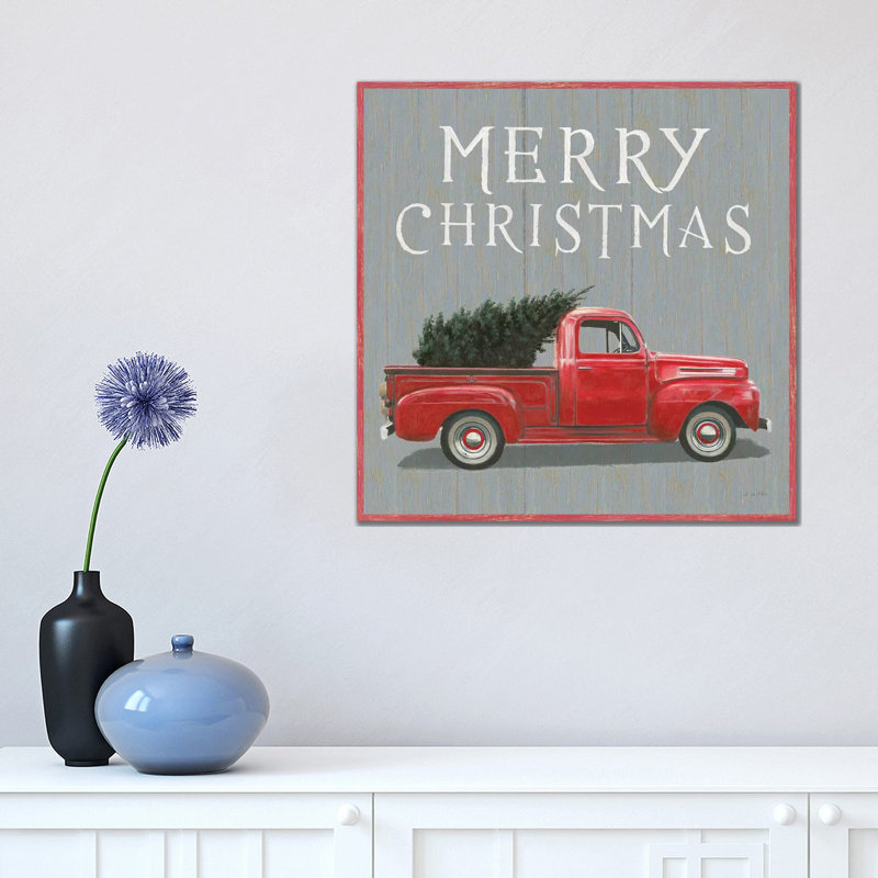 Christmas Affinity XI Merry Christmas by James Wiens - Wrapped Canvas Print, 45.72 cm H x 45.72 cm W x 1.91 cm D