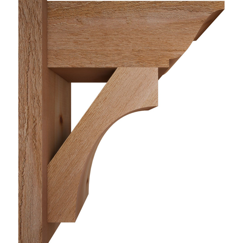 Persienne en bois Westlake, P 18 po x H 22 po, Cèdre rouge de l'Ouest de 8 po (sciage brut)