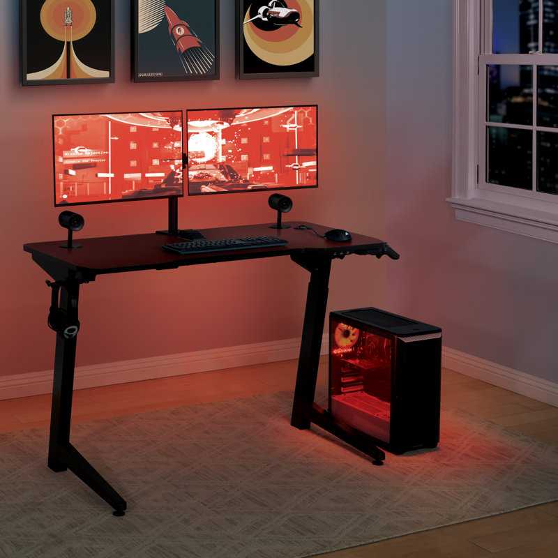 Jacarla Adjustable Gaming Desk