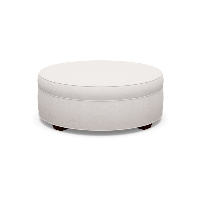 Round Ottoman, 9637-49, Walnut