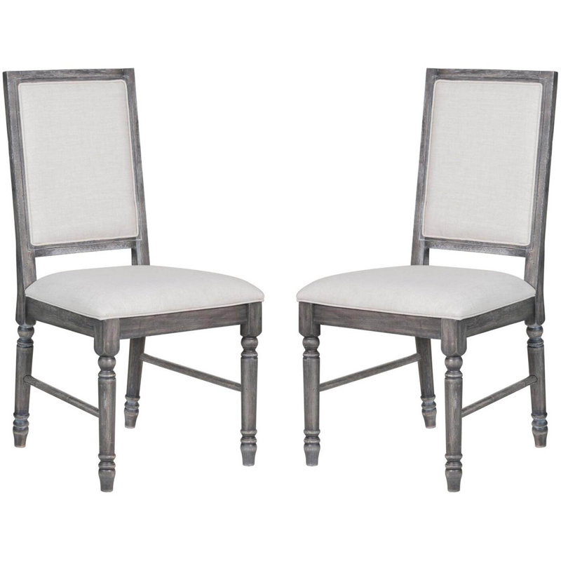 Mendota upholstered dining chairs,dining room chairs,side chairs,kitchen chairs, Weathered Gray