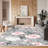 Luxurious Woven Carpet Rug, 2.6 x 4.0 ft | 100% Polyester, 0.4 in Pile Height | Antibacterial & Non-Slip PVC Dot Underside | Machine Washable, 3D Digital Printing | Perfect for Living Room & Bedroom Decor-424614366