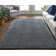 Anatollo Minimal Viscose Rug Charcoal Gray/Gray
