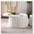 White Round Storage Table Set