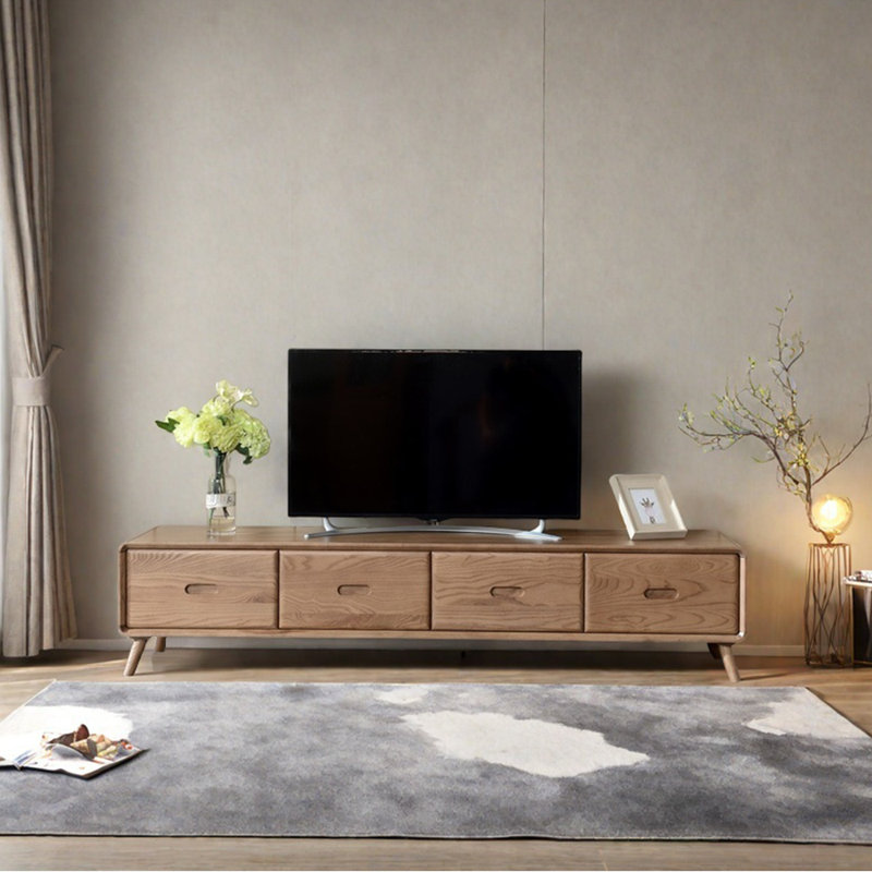 Meuble télé de style nordique, 81.89"