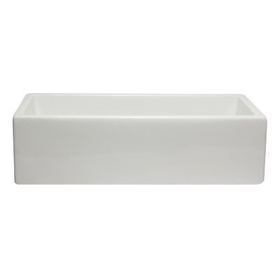 Alfi Brand 36'' L Single Bowl Fireclay Kitchen Sink & Reviews | Wayfair