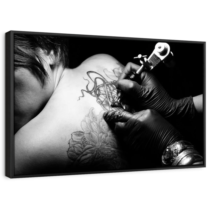 Tattoo Canvas Print, 21" H x 31" W