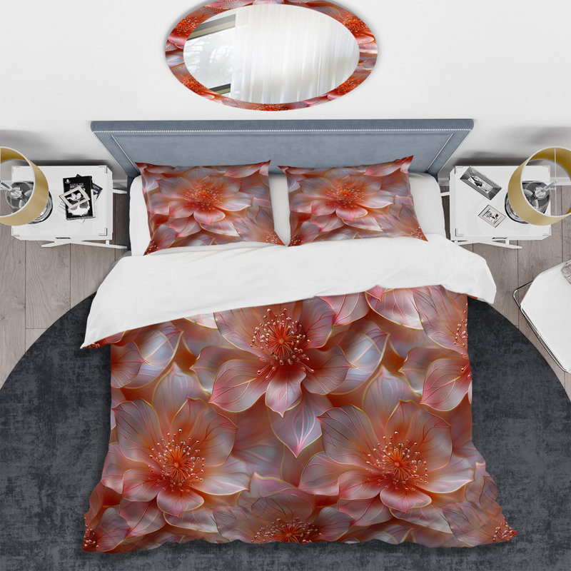 Ensemble de housse de couette Modern, Housse de couette simple + 2 taies décoratives st