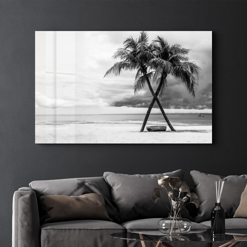 Elegant Tempered Glass Painting, 27.6 x 43.3 Inches | 100% Tempered Glass, Thickness: 0.16 Inches | UV Printed Artwork, Perfect for Home Decor & Modern Interiors, Stunning Visuals for Any Room