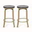 Tabouret de comptoir pivotant 24 po Fortville-43297769-43297767