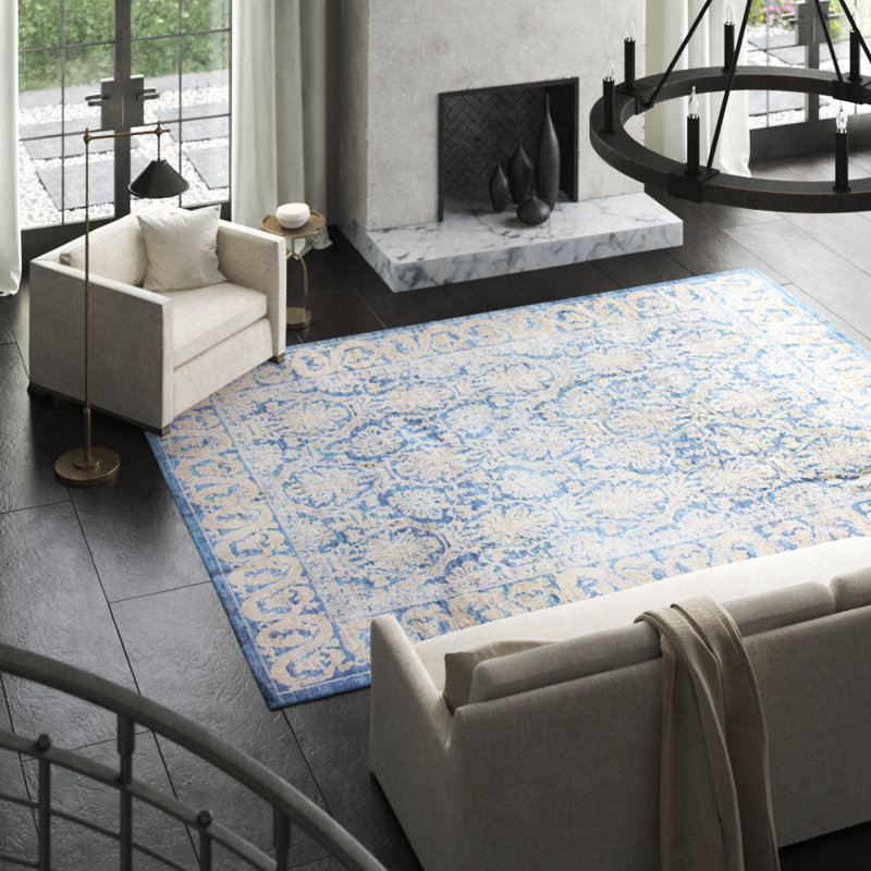 Spanish One-of-a-Kind 9'1" X 12'1" Area Rug