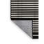  Tapis lavable rayé noir et blanc-5434415