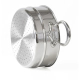 Mauviel Steamer Insert With Cast Stainless Steel Handles, 7.9-in