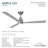 Simple 52" Led Indoor/outdoor Ceiling Fan-116509618-116509619
