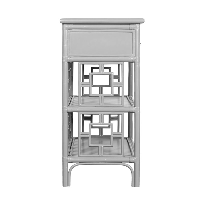 Sobe End Table, Light Gray