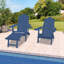 Chaise Adirondack pliante avec repose-pieds Wister-543699947